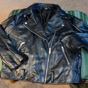 Forever 21 Black Leather Jacket